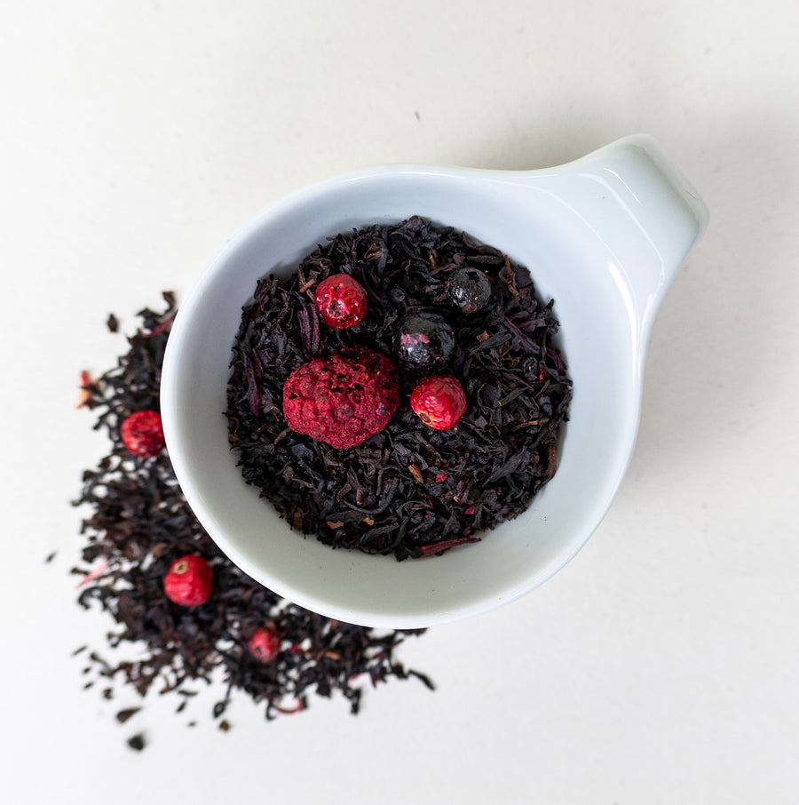 L'intense rouge - Thé noir fruits rouges BIO