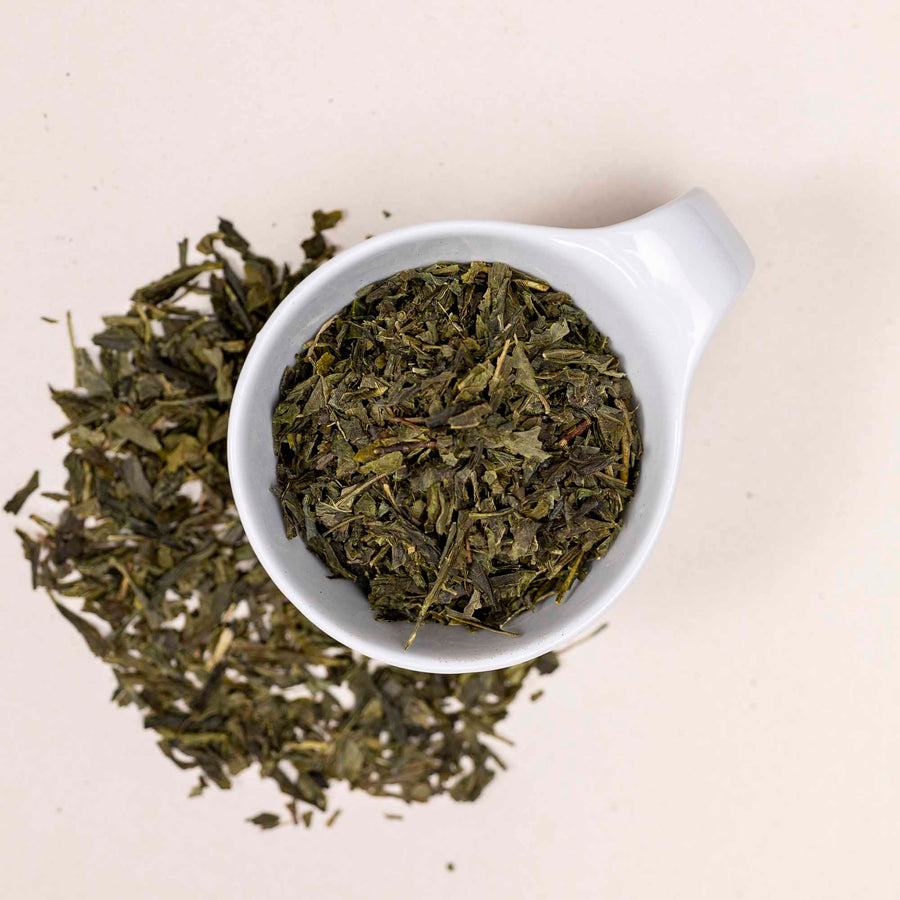 Tasse de thé vert Sencha bio infusé – Thé Maya, Colmar