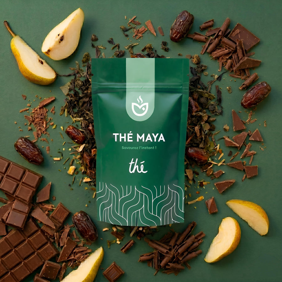 Choco-poire - Thé Vert - Oolong BIO