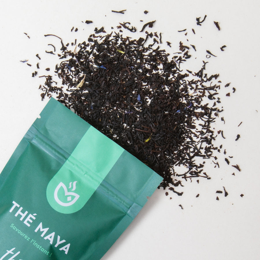 Morning Blue - Thé noir BIO