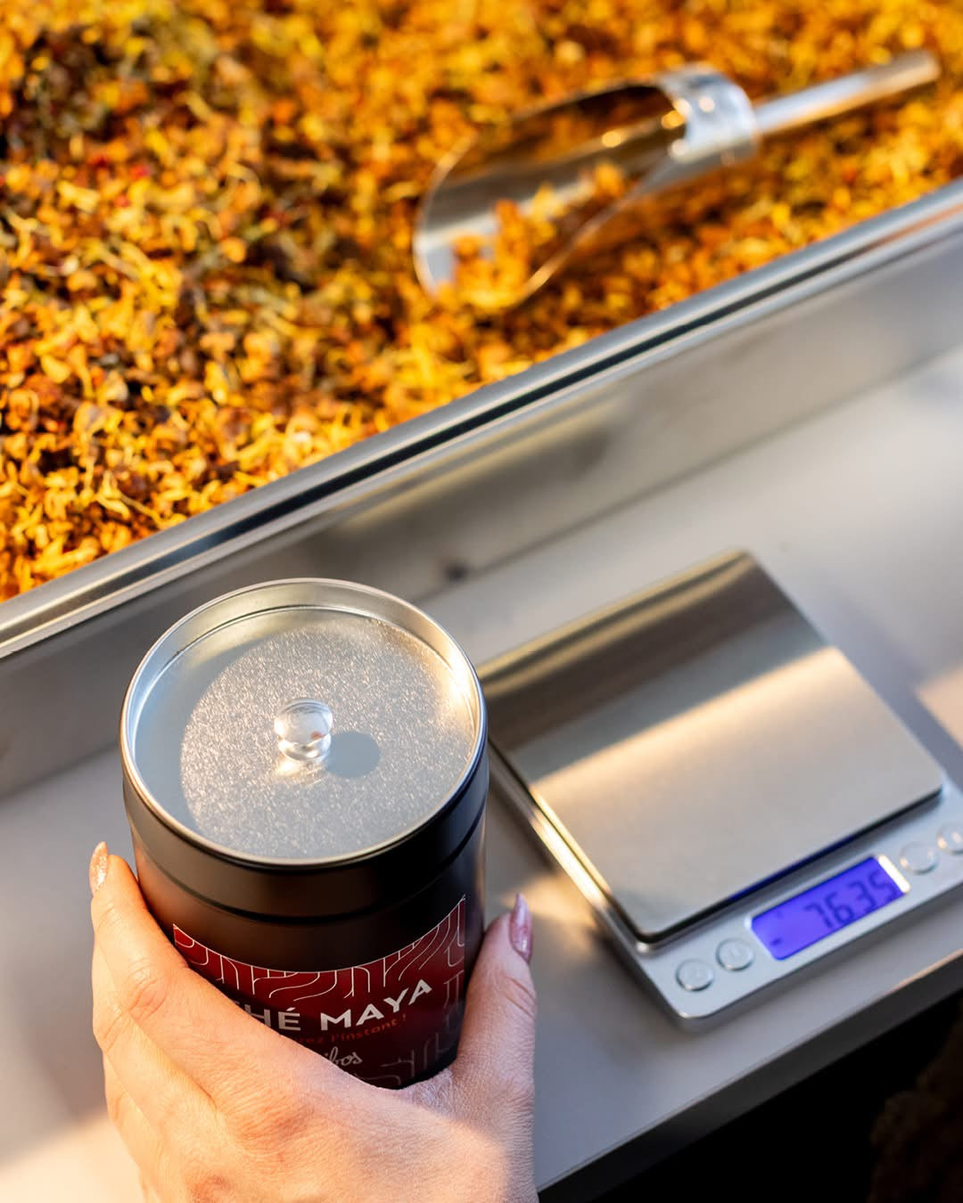 Thé Maya production